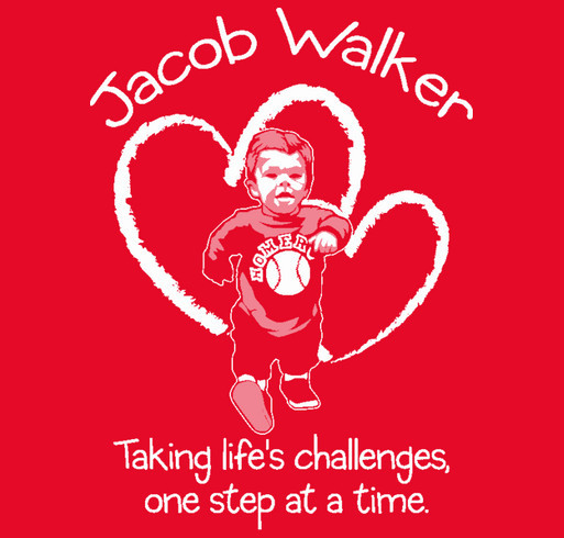 Little Jacob Walker Fundraiser shirt design - zoomed