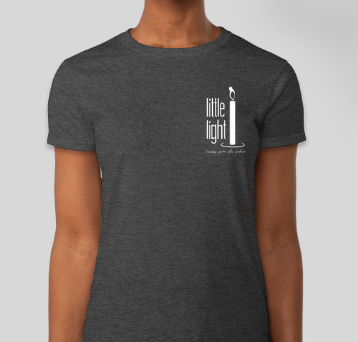 Little Light - Supporting families affected by Congenital Heart Defects Fundraiser - unisex shirt design - front