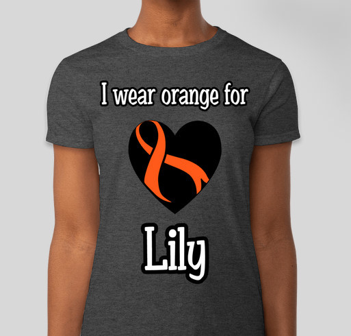 lily's fight against leukemia Fundraiser - unisex shirt design - front