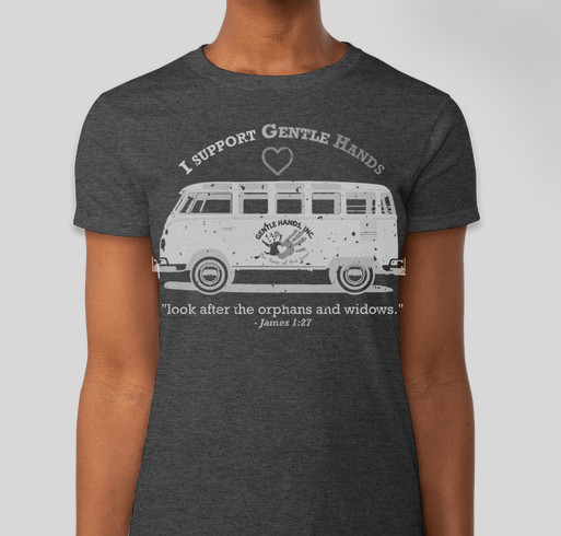 Gentle Hands Inc. Van Fund Raiser Booster Campaign Fundraiser - unisex shirt design - front