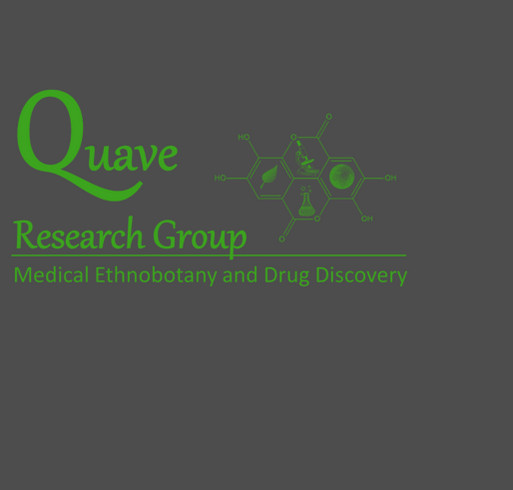 Quave Lab Student Research Fundraiser shirt design - zoomed