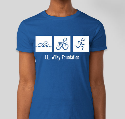 J.L. Wiley Foundation takes on Augusta Ironman 70.3 Fundraiser - unisex shirt design - front