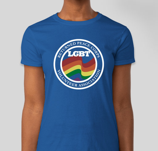 2017 LGBT RPCV Pride Shirts Fundraiser - unisex shirt design - front