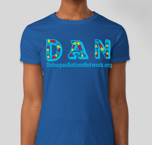 Dubuque Autism Network Corp. Fundraiser - unisex shirt design - front