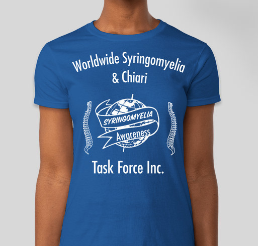 Worldwide Syringomyelia & Chiari Task Force Inc. T-shirt fundraiser Fundraiser - unisex shirt design - front