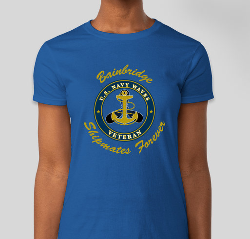 Bainbridge shipmates Fundraiser - unisex shirt design - front