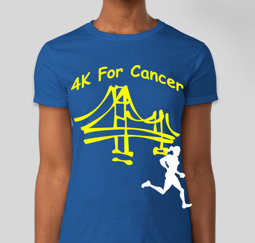 Taylor's Run Across America For Cancer Fundraiser - unisex shirt design - front
