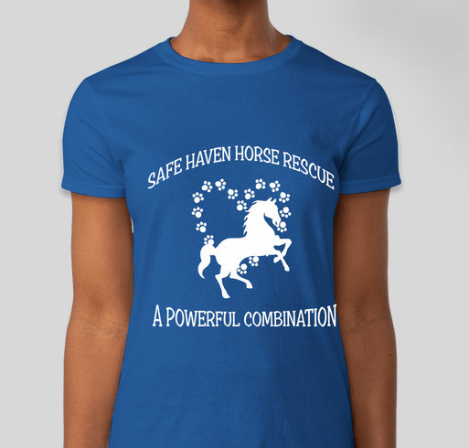 SAFE HAVEN HORSE RESCUE OF VA Fundraiser - unisex shirt design - front