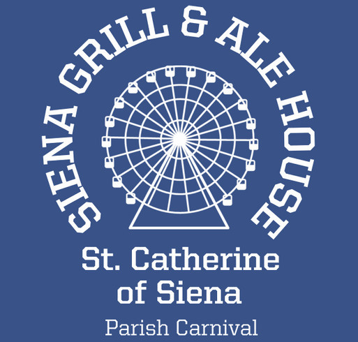 St. Catherine of Siena Parish Carnival shirt design - zoomed