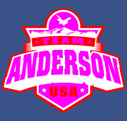 Team Anderson USA shirt design - zoomed