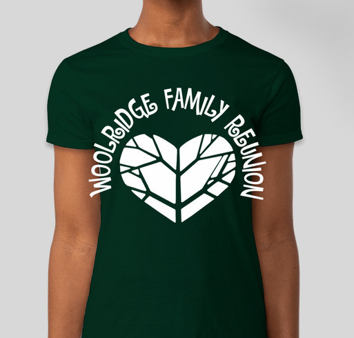 WOOLRIDGE FAMILY REUNION Fundraiser - unisex shirt design - front
