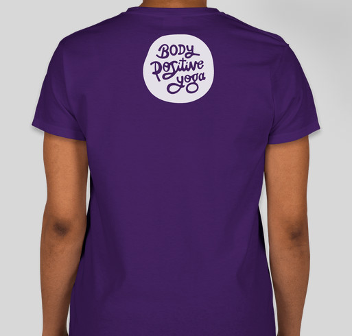 My body is not a problem to be solved. Fundraiser - unisex shirt design - back