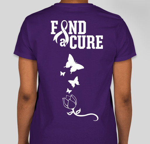 Lupus Research campaign Fundraiser - unisex shirt design - back