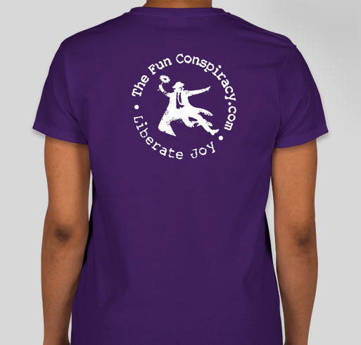 The Fun Conspiracy Fundraiser - unisex shirt design - back