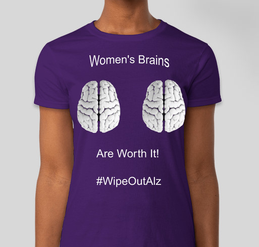 Wipe Out Alzheimer's Now! Fundraiser - unisex shirt design - front