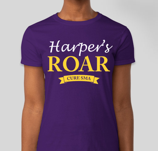 Harper's Roar Fundraiser - unisex shirt design - front