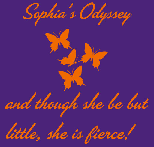 Sophia's Odyssey shirt design - zoomed