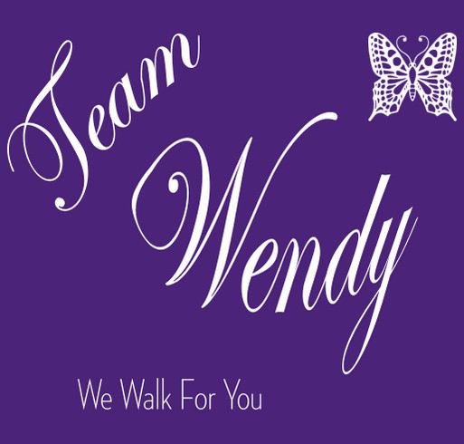 Wendy Barone/ Lupus Awareness shirt design - zoomed