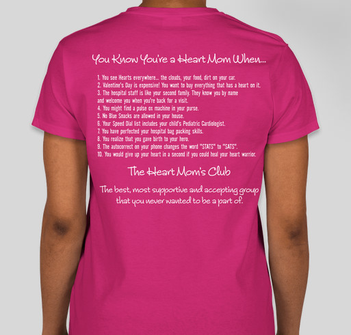 Christian's Heart Fundraiser - unisex shirt design - back