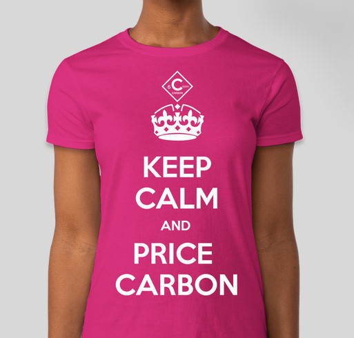 Keep Calm and Price Carbon T-Shirt Fundraiser - unisex shirt design - front