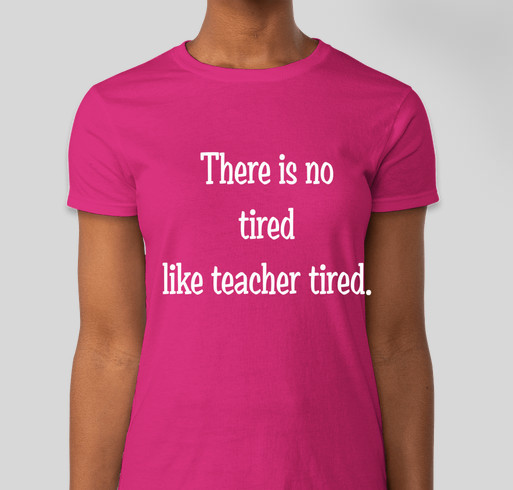 Teacher TShirts for AJ Fundraiser - unisex shirt design - front