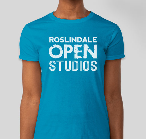 Roslindale Open Studios Fundraiser Fundraiser - unisex shirt design - front
