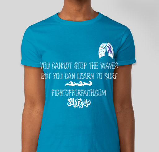 Fight CF for Faith Fundraiser - unisex shirt design - front