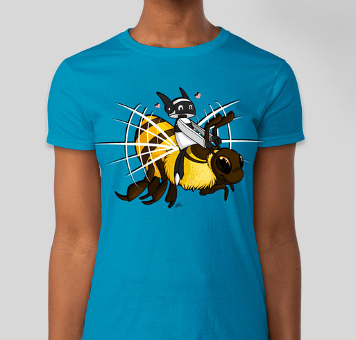 Skylar Helps Save the Bees Fundraiser - unisex shirt design - front