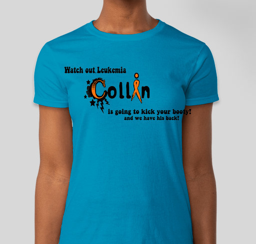 Collins Fight Fundraiser - unisex shirt design - front
