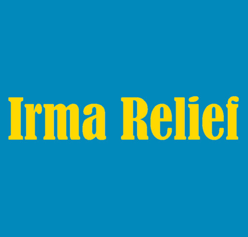 Irma Relief (NPHS Drama Club) shirt design - zoomed