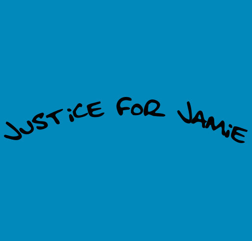 Justice For Jamie shirt design - zoomed