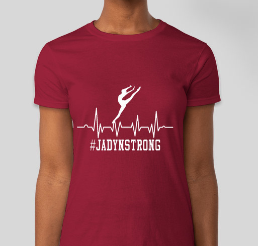 #JadynStrong Fundraiser - unisex shirt design - front