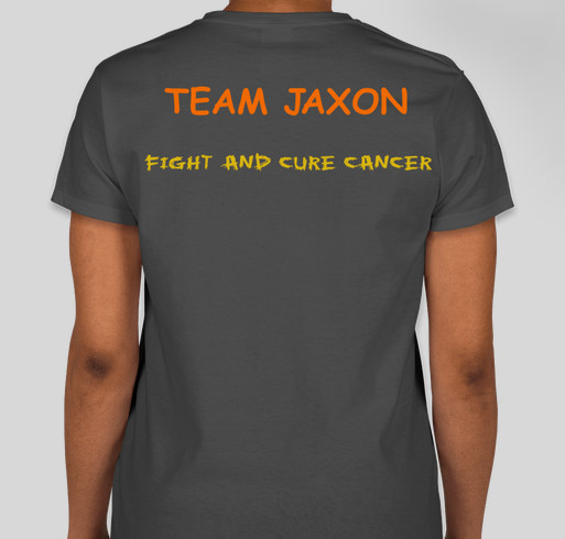 Help Jax KIck Cancers Ass Fundraiser - unisex shirt design - back