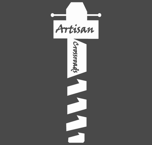 Artisan Crossroads shirt design - zoomed