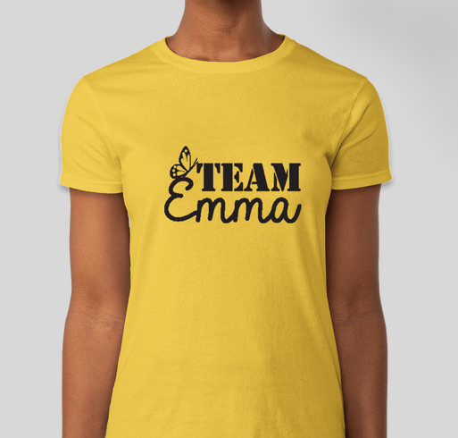 Emma's Angels Fundraiser - unisex shirt design - front