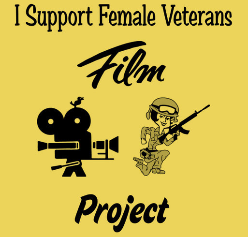 The Female Veterans Film Project - The Truth Behind The Camouflage shirt design - zoomed