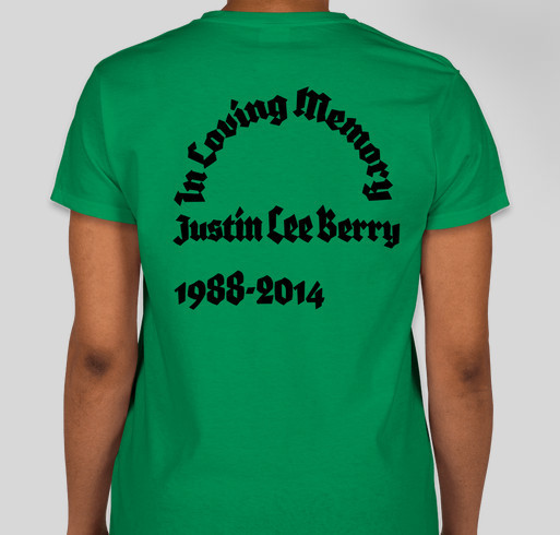 JB Lucky Shirts Fundraiser - unisex shirt design - back