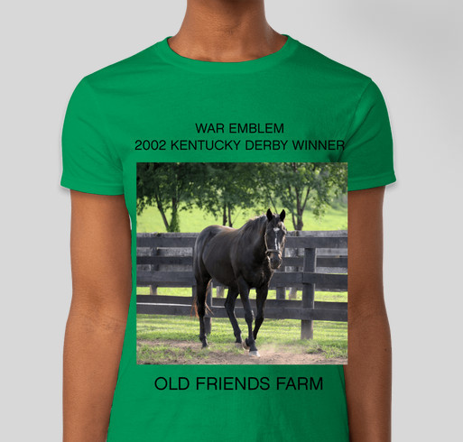 Old Friends Farm Fundraiser - War Emblem Fundraiser - unisex shirt design - front