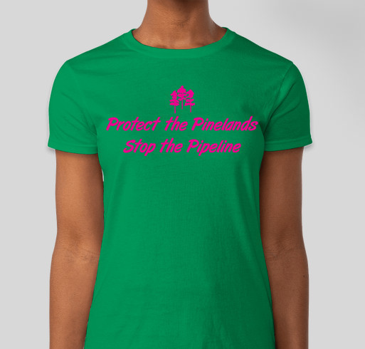 No Pipeline in the Pinelands Fundraiser - unisex shirt design - front