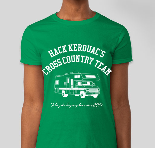 Hack Kerouac's Cross Country Fundraiser Fundraiser - unisex shirt design - front