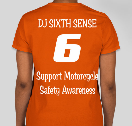 Motorcycle Safety Awareness Event Fundraiser Fundraiser - unisex shirt design - back