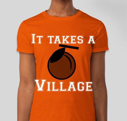 It takes a village Fundraiser - unisex shirt design - front