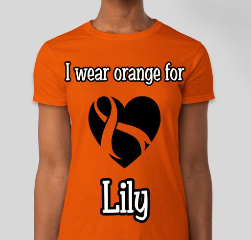 lily's fight against leukemia Fundraiser - unisex shirt design - front