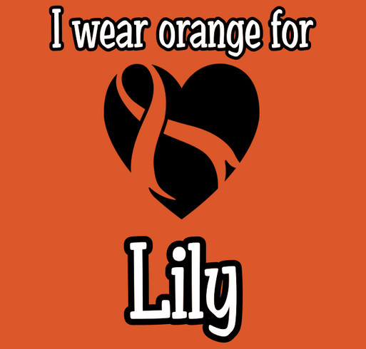 lily's fight against leukemia shirt design - zoomed