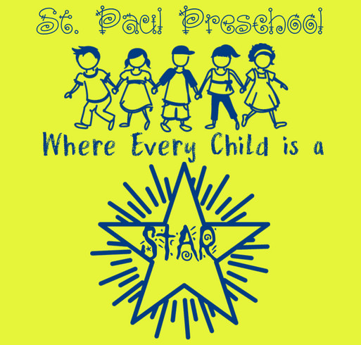 St. Paul Preschool Fundraiser shirt design - zoomed