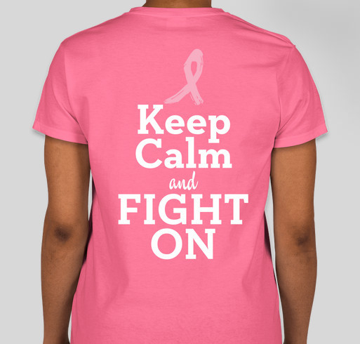 Zeta Phi Delta For the Cure- Breast Cancer Awareness 2013 Fundraiser - unisex shirt design - back
