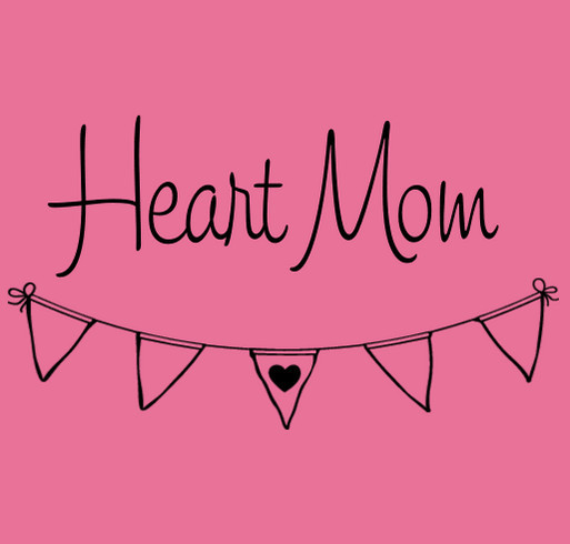Mended Little Hearts Heart Mom shirt design - zoomed