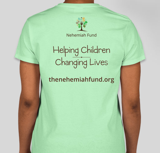 Feed 27 Children for Only $23 + Get An Awesome T-shirt! Fundraiser - unisex shirt design - back