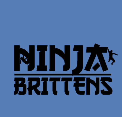 NinjaBrittens shirt design - zoomed