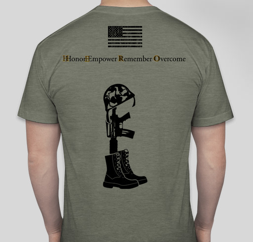 USD HERO Club MARSOC Foundation Benefit Fundraiser - unisex shirt design - back